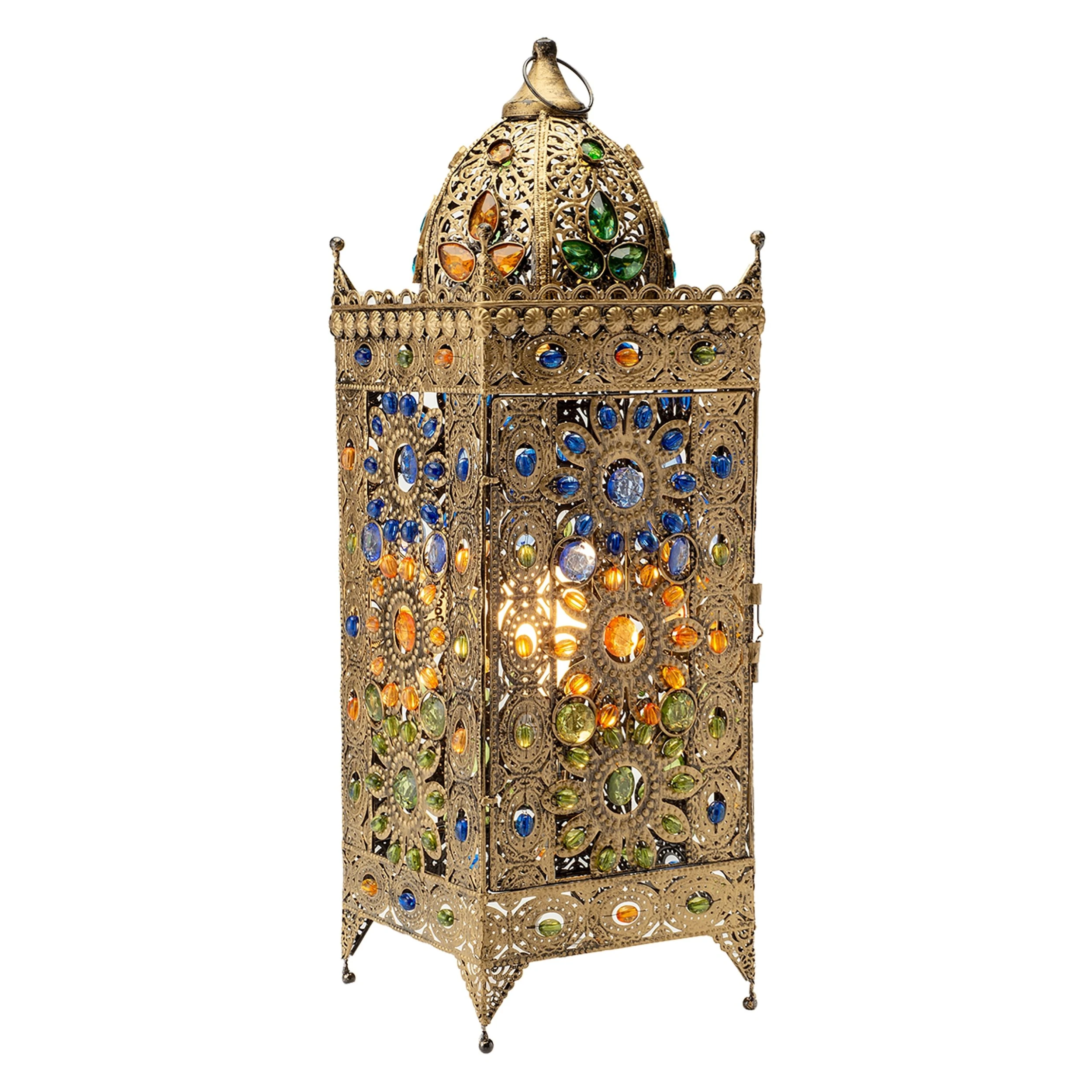 Brand new ???? Gracewood Hollow Ellams 24-inch Jeweled Turkish Table Lamp ???? 4 Brand new ???? Gracewood Hollow Ellams 24-inch Jeweled Turkish Table Lamp ???? - Image 2