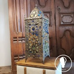 Brand new ???? Gracewood Hollow Ellams 24-inch Jeweled Turkish Table Lamp ???? 11 Brand new ???? Gracewood Hollow Ellams 24-inch Jeweled Turkish Table Lamp ???? -Gracewood Hollow shop 2422H Jeweled Turkish Table Lamp 4