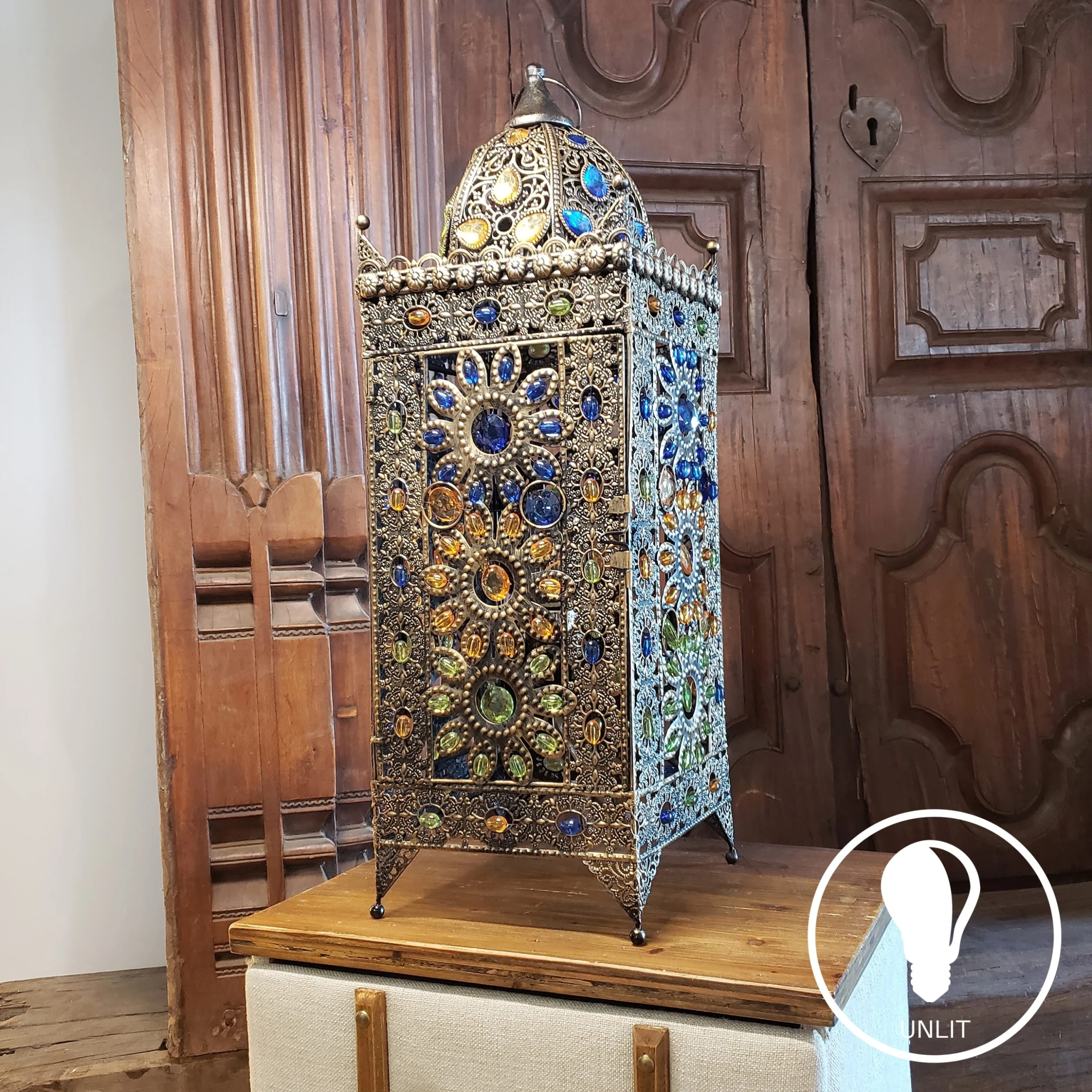 Brand new ???? Gracewood Hollow Ellams 24-inch Jeweled Turkish Table Lamp ???? 7 Brand new ???? Gracewood Hollow Ellams 24-inch Jeweled Turkish Table Lamp ???? - Image 5