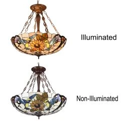 Budget ???? Gracewood Hollow Bongo 4-light Antique Dark Bronze Inverted Pendant With Multicolored Stained Glass Animal Shade ???? 9 Budget ???? Gracewood Hollow Bongo 4-light Antique Dark Bronze Inverted Pendant With Multicolored Stained Glass Animal Shade ???? -Gracewood Hollow shop Animal Design 4 light Dark Antique Bronze Inverted Pendant Multi Color Dark Anti Bronze fba3baa5 1312 461f add3 eb136b0dd2ac