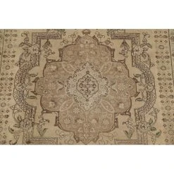 Budget ⭐ Gracewood Hollow Malezian Muted Blend Knotted Hand Knotted Wool Rug - 9'11" X 6'8" ???? -Gracewood Hollow shop Antique Muted Tabriz Hand Knotted Wool Distressed Persian Area Rug 911 x 68 8ffdea08 bfeb 4758 9da6 c544bdbdc238