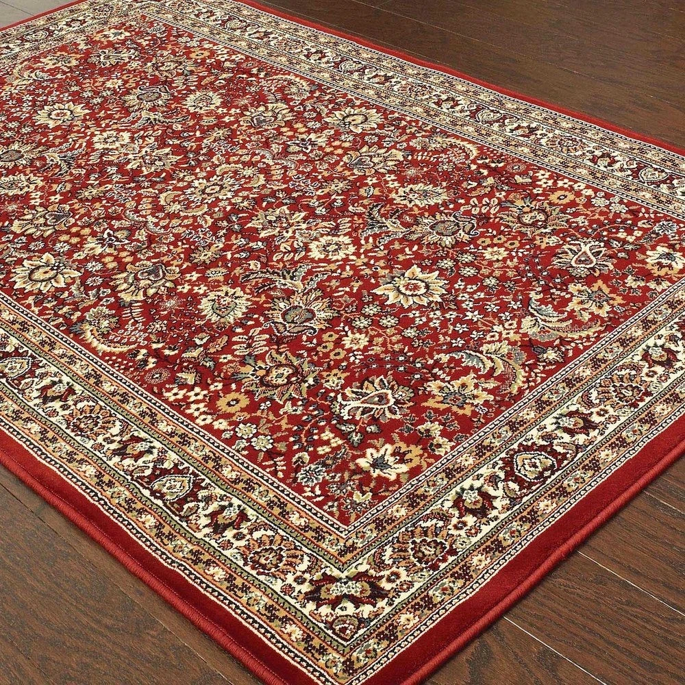 Deals ???? Gracewood Hollow Flanagan Persian Flair Red/ Ivory Rug Red/cream ✨ 12 Deals ???? Gracewood Hollow Flanagan Persian Flair Red/ Ivory Rug Red/cream ✨ - Image 10
