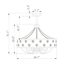 Brand new ⭐ Gracewood Hollow 31-inch Matte Black Ceiling Fan Crystal ⭐ 10 Brand new ⭐ Gracewood Hollow 31-inch Matte Black Ceiling Fan Crystal ⭐ -Gracewood Hollow shop Avan Matte Black 31 Inch 3 Blade Fandelier Includes Remote c06f81e4 6442 476d 8b97 8b36206fdadc