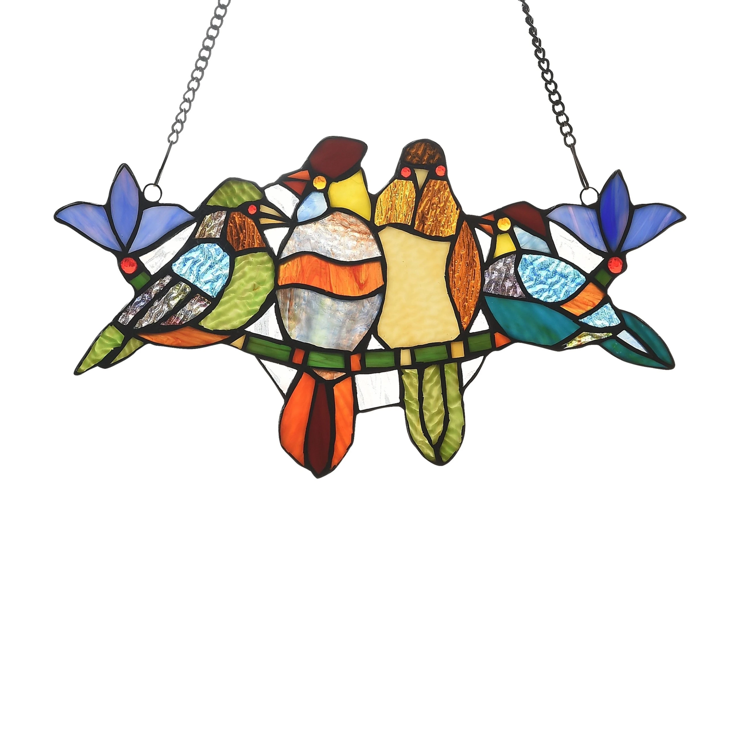 Best deal ???? Gracewood Hollow Deffalah 78-piece Stained Glass Birds Window Suncatcher ???? 3 Best deal ???? Gracewood Hollow Deffalah 78-piece Stained Glass Birds Window Suncatcher ????