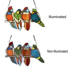 Cheapest ???? Gracewood Hollow Deffalah 65-piece Stained Glass Birds Window Suncatcher ???? 8 Cheapest ???? Gracewood Hollow Deffalah 65-piece Stained Glass Birds Window Suncatcher ???? -Gracewood Hollow shop Bird Design Window Panel Suncatcher 482885a7 265b 4382 aff2 1c05f5e5e091