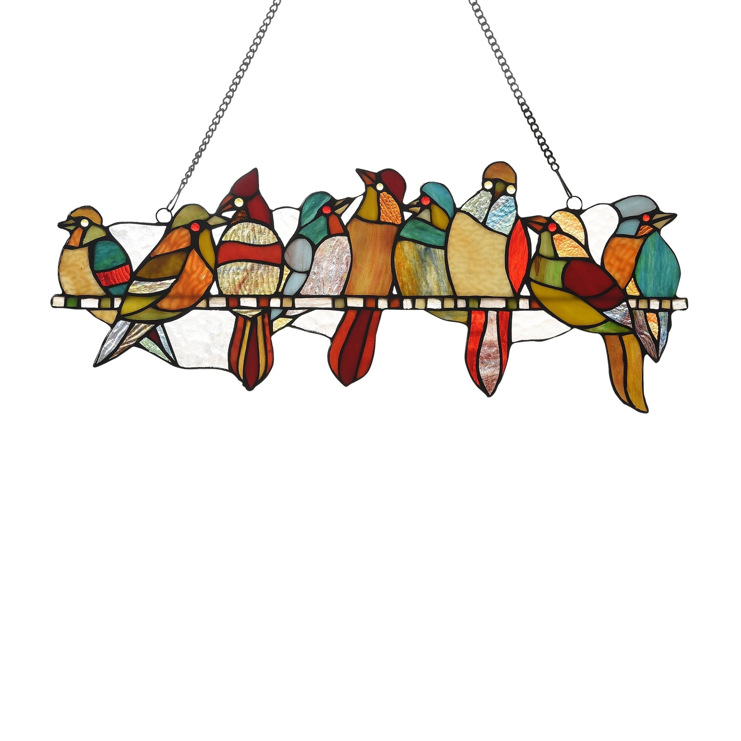 Best deal ???? Gracewood Hollow Deffalah 145-piece Stained Glass Birds Window Suncatcher ⭐ 3 Best deal ???? Gracewood Hollow Deffalah 145-piece Stained Glass Birds Window Suncatcher ⭐