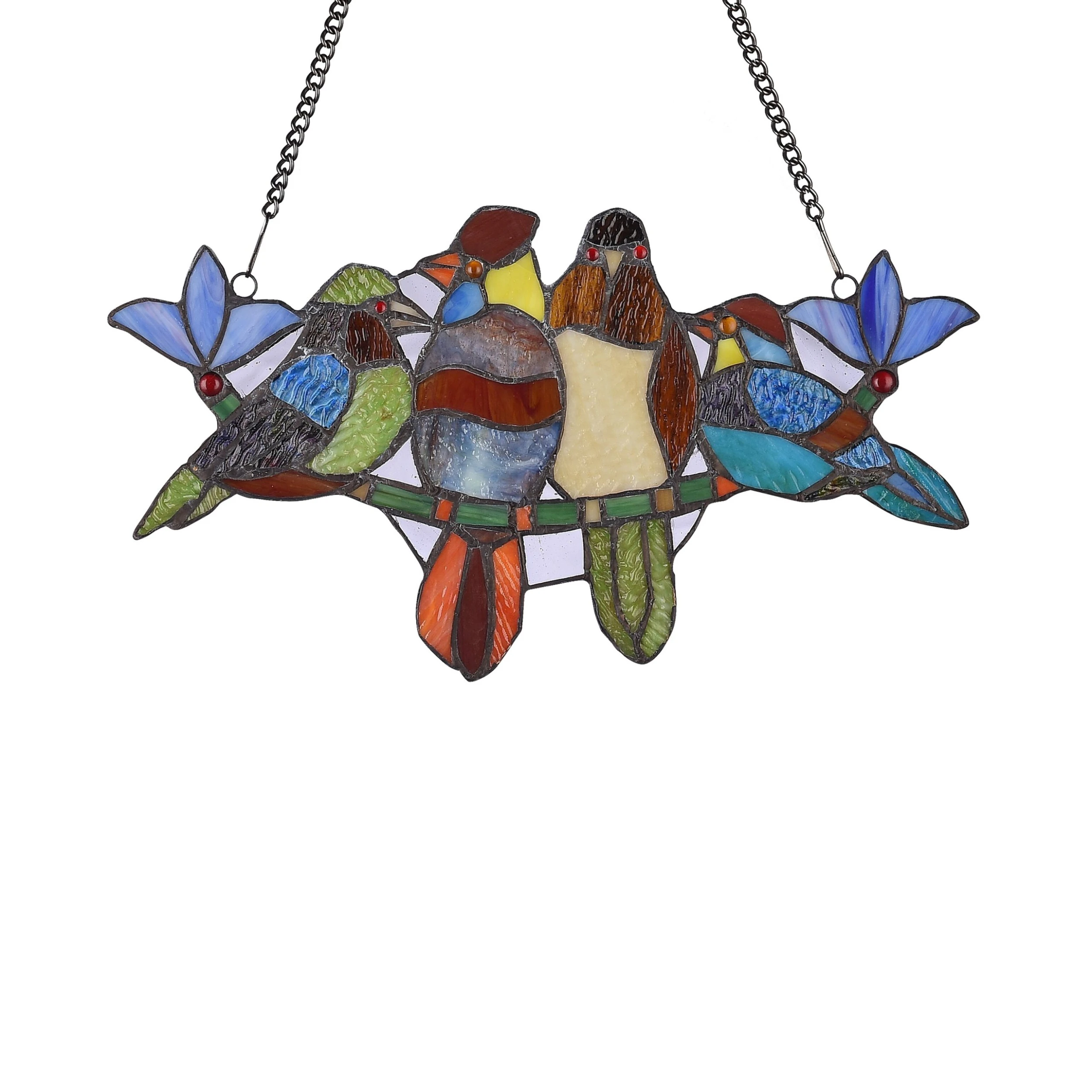 Best deal ???? Gracewood Hollow Deffalah 78-piece Stained Glass Birds Window Suncatcher ???? 4 Best deal ???? Gracewood Hollow Deffalah 78-piece Stained Glass Birds Window Suncatcher ???? - Image 2