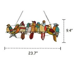 Best deal ???? Gracewood Hollow Deffalah 145-piece Stained Glass Birds Window Suncatcher ⭐ 9 Best deal ???? Gracewood Hollow Deffalah 145-piece Stained Glass Birds Window Suncatcher ⭐ -Gracewood Hollow shop Bird Design Window Panel Suncatcher ace75085 cae2 4a04 8d80 2afb66e32e50