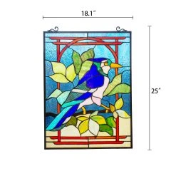 Cheap ???? Gracewood Hollow Kayembe Tropical Bird Stained Glass Window Panel Suncatcher ⭐ 9 Cheap ???? Gracewood Hollow Kayembe Tropical Bird Stained Glass Window Panel Suncatcher ⭐ -Gracewood Hollow shop Bird Design Window Panel Suncatcher f7e9a123 6464 4b47 a468 086aa16c9a40