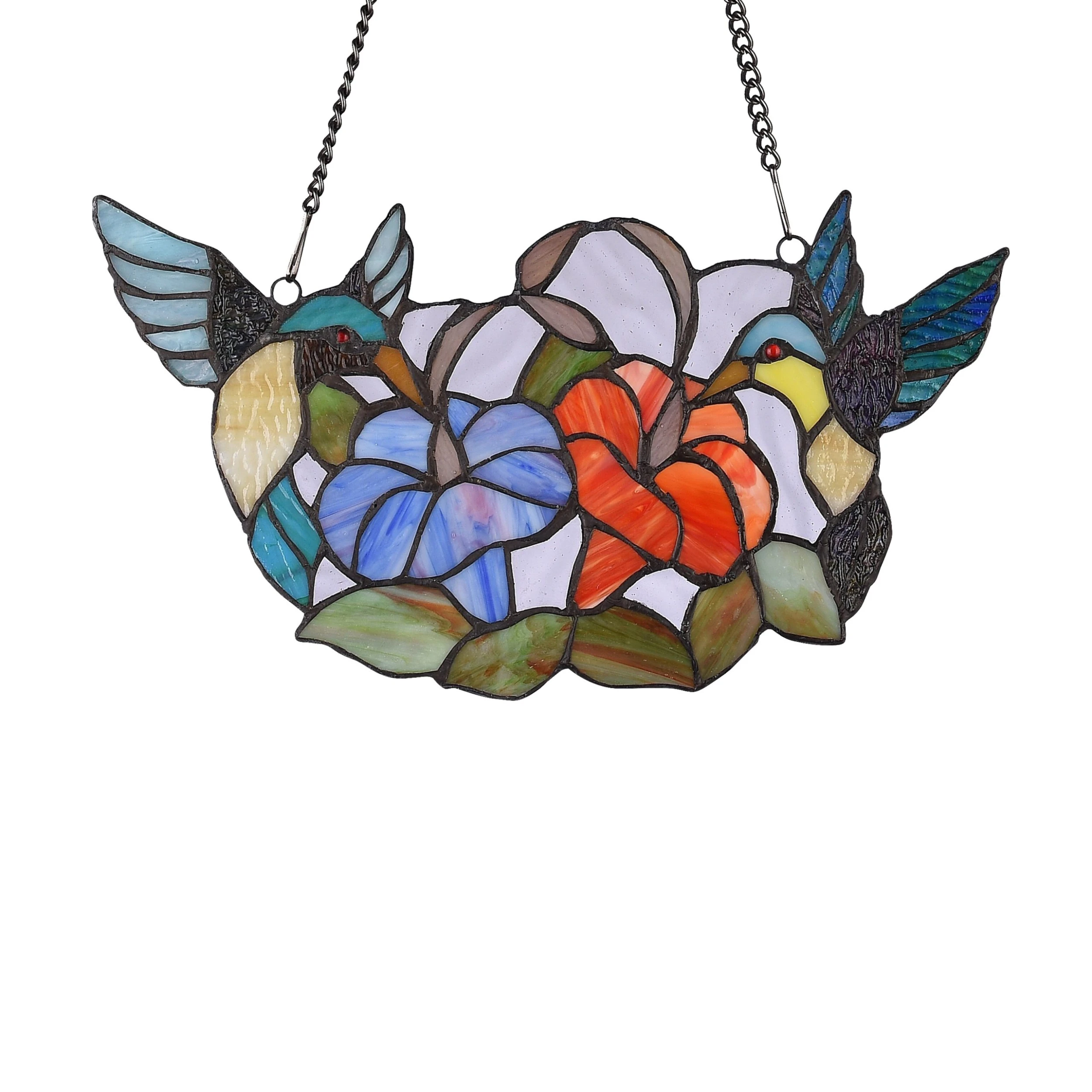 Coupon ???? Gracewood Hollow Deffalah 72-piece Stained Glass Birds/Flowers Window Suncatcher ???? 4 Coupon ???? Gracewood Hollow Deffalah 72-piece Stained Glass Birds/Flowers Window Suncatcher ???? - Image 2