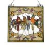 Hot Sale ???? Gracewood Hollow Deffalah Stained Glass Bird/Flower Window Panel Suncatcher ???? 2 Hot Sale ???? Gracewood Hollow Deffalah Stained Glass Bird/Flower Window Panel Suncatcher ???? -Gracewood Hollow shop Bird and Flower Design Window Panel Suncatcher 79cf8962 516f 4f21 a185 a2a84dbeab7d