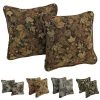 Budget ???? Gracewood Hollow Chaat Floral Corded Tapestry Pillows (Set Of 2) Japanese Garden ???? -Gracewood Hollow shop Blazing Needles Floral Collection Corded Tapestry Removable Insert Pillow Set of 2 993221f8 4c00 48e1 92d6 e245a1574acb 1000