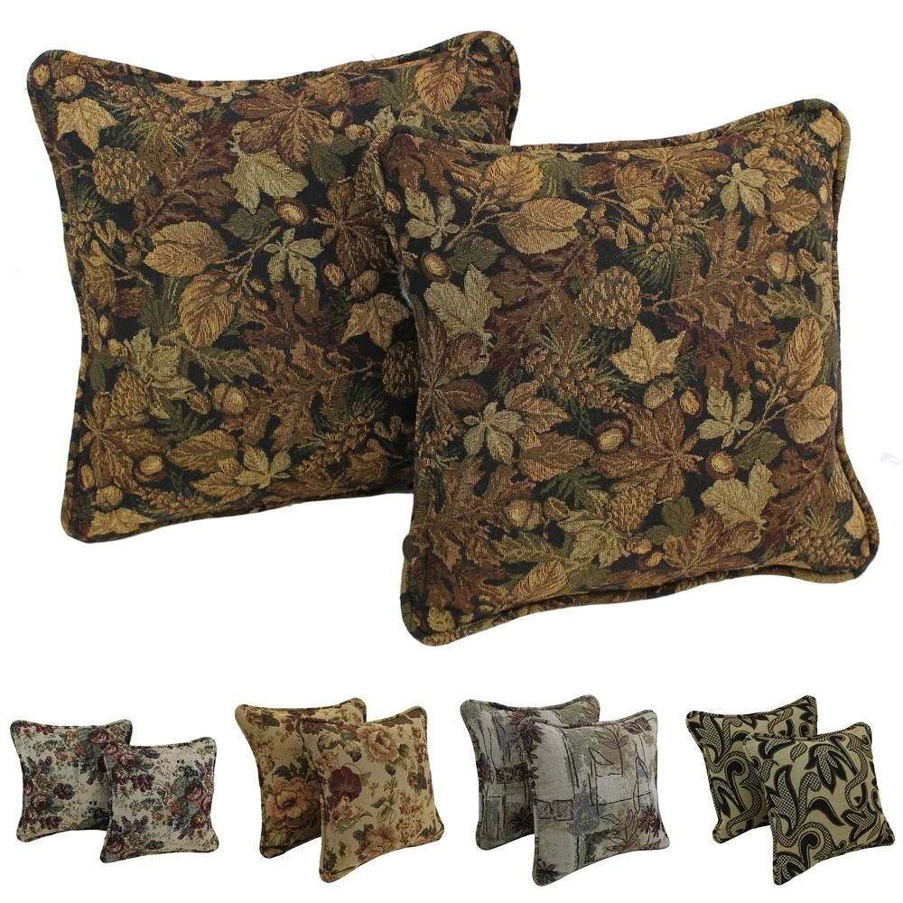 Budget ???? Gracewood Hollow Chaat Floral Corded Tapestry Pillows (Set Of 2) Japanese Garden ???? 3 Budget ???? Gracewood Hollow Chaat Floral Corded Tapestry Pillows (Set Of 2) Japanese Garden ????