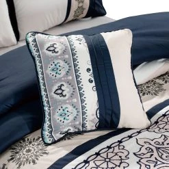 New ???? Gracewood Hollow Heco 7-piece Embroidered Comforter Set Multi / Gold / Navy ???? -Gracewood Hollow shop Brentley Embroideried 7 piece comforter set feede02b aa4f 430f b8be ea2a493ec63c