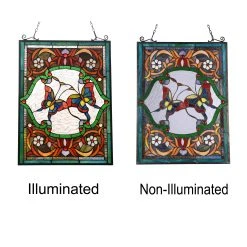 Best Pirce ✔️ Gracewood Hollow Yavoucko Butterfly Stained Glass Window Panel Suncatcher ???? -Gracewood Hollow shop Butterfly Design Window Panel Suncatcher b9fddaf9 d778 4627 979b fca3d5f8efbf