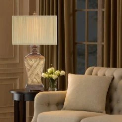 Best reviews of ✔️ Gracewood Hollow Wattar 32-in. 3-way Wrapped Leaf Table Lamp ????