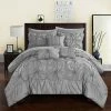 Brand new ???? Gracewood Hollow Redshirt Grey 10-piece Bed In A Bag Comforter Set ???? -Gracewood Hollow shop Chic Home 10 Piece Grantfield Bed In A Bag Grey Comforter Set 542044e8 9d46 452d 86df f3f9fedf95b5