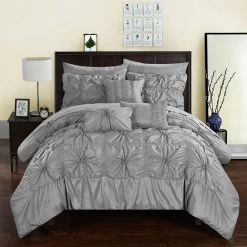 Brand new ???? Gracewood Hollow Redshirt Grey 10-piece Bed In A Bag Comforter Set ????