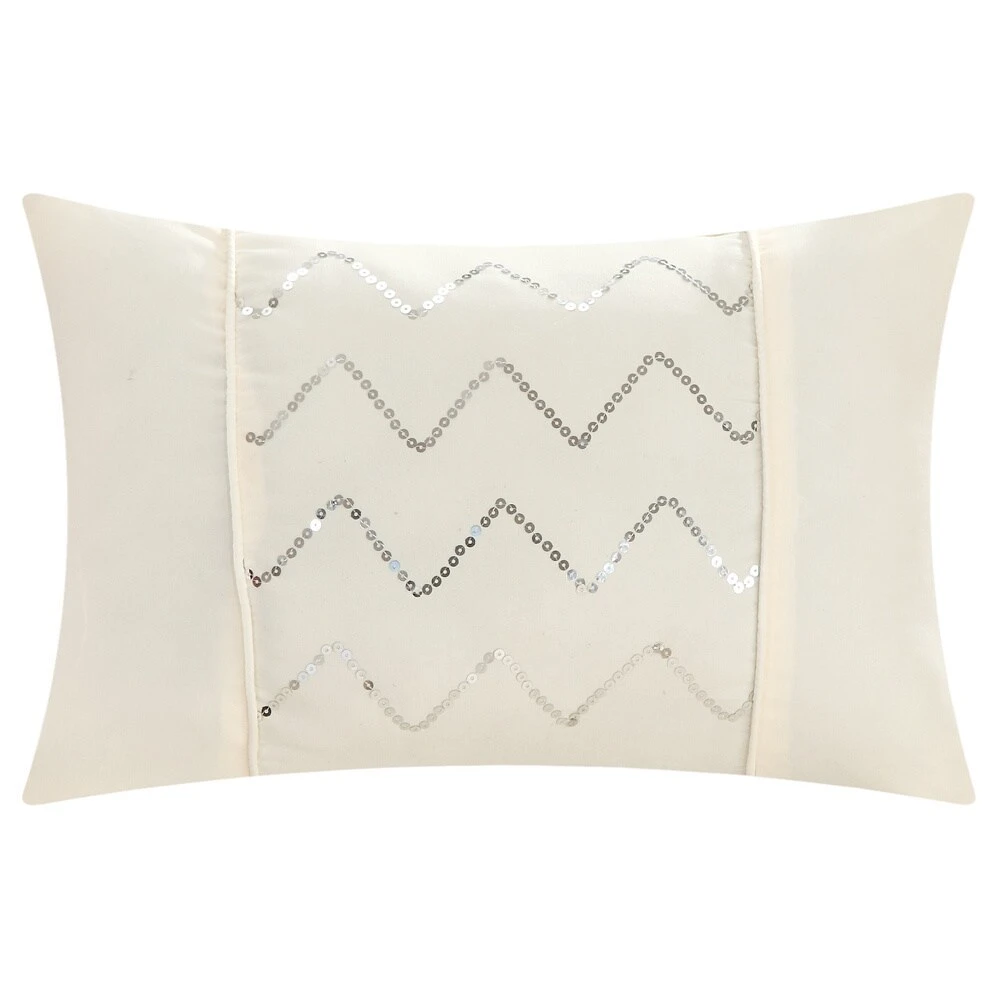 Wholesale ???? Gracewood Hollow Charlene Pleated 10-piece Bed In A Bag Set Beige / White ???? 7 Wholesale ???? Gracewood Hollow Charlene Pleated 10-piece Bed In A Bag Set Beige / White ???? - Image 5