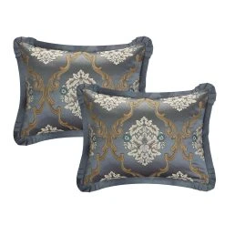 Buy ???? Gracewood Hollow Millum Jacquard 9-piece Comforter Set Blue ???? 11 Buy ???? Gracewood Hollow Millum Jacquard 9-piece Comforter Set Blue ???? -Gracewood Hollow shop Chic Home Antonio Jacquard Scroll Fabric 9 piece Comforter Set 14319f13 5d75 400a 9f60 d0d5094b31e9