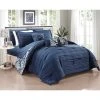 Promo ???? Gracewood Hollow Cornwell Navy 10-piece Comforter Set ✨ -Gracewood Hollow shop Chic Home Zarina BIB Navy 10 Piece Comforter Set Navy d66fabc1 3ee6 40e5 b5c7 51fdc70e14fc