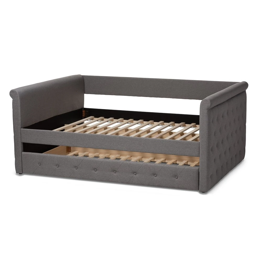 Brand new ???? Gracewood Hollow Erdrich Upholstered Daybed With Trundle Grey ???? 16 Brand new ???? Gracewood Hollow Erdrich Upholstered Daybed With Trundle Grey ???? - Image 14