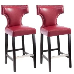 Flash Sale ???? Gracewood Hollow Orbelyan Bar-height Barstool With Metal Studs (Set Of 2) White ✔️ -Gracewood Hollow shop CorLiving Kings Bar Height Barstool with Metal Studs Set of 2 a8de3f90 1f28 4e5c 9eda f02bfac4f0c1