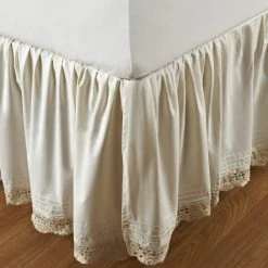 Cheap ???? Gracewood Hollow Garcia Ruffled Bella Crochet 18-inch Bedskirt Ivory ✔️ -Gracewood Hollow shop Cottage Home Bellas Crochet Bedskirt c1bcfeed 68f3 44fd b606 2f428dadfc14