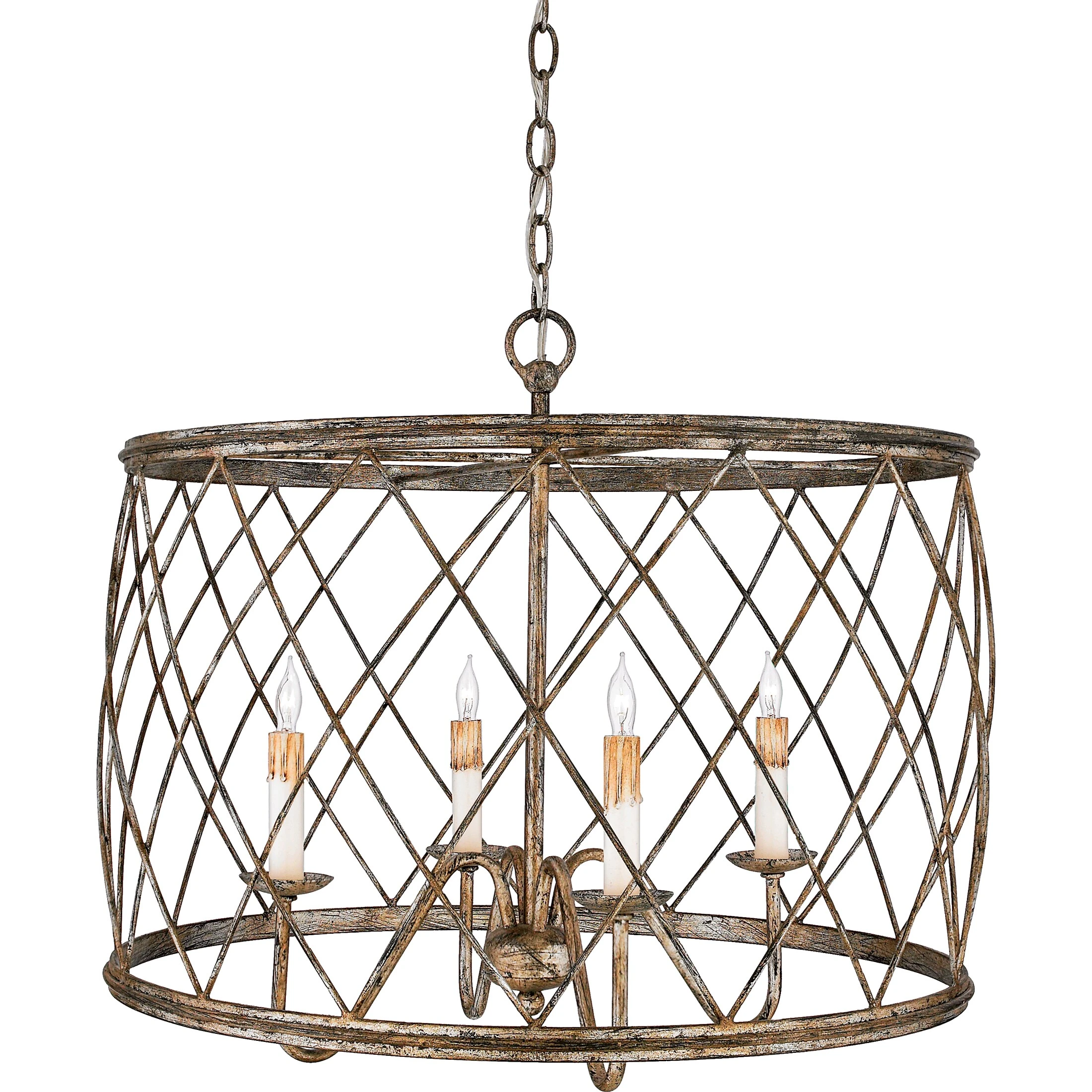 Discount ???? Gracewood Hollow Anhaght 4-light Silver Leaf Pendant ???? 3 Discount ???? Gracewood Hollow Anhaght 4-light Silver Leaf Pendant ????