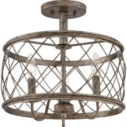 Cheap ???? Gracewood Hollow Anhaght Century Silver Leaf Metal Medium Semi-flush Mount Light Fixture ???? 10 Cheap ???? Gracewood Hollow Anhaght Century Silver Leaf Metal Medium Semi-flush Mount Light Fixture ???? -Gracewood Hollow shop Dury Century Silver Leaf Finish Medium Semi Flush Mount Light Fixture d4849c4e d09f 4c2b 9dd2 d97d75b03e29