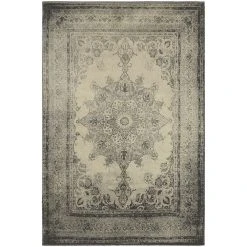 Best reviews of ???? Gracewood Hollow Oskison Faded Medallion Rug ???? -Gracewood Hollow shop Faded Heriz Ivory Grey Area Rug 67 x 96 2770f8cc 153f 4489 a527 a8fcaa965bca 1000