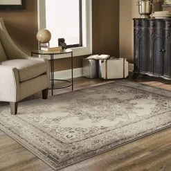 Best reviews of ???? Gracewood Hollow Oskison Faded Medallion Rug ???? -Gracewood Hollow shop Faded Heriz Ivory Grey Rug 710 x 1010 fa77ccaa 56cf 4443 9a0a 1ce44c7ea53f 1000