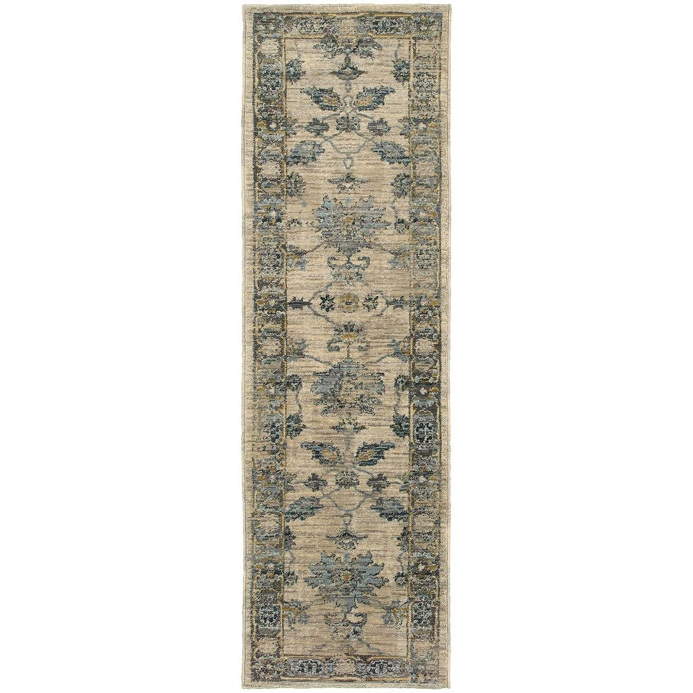 Brand new ⌛ Gracewood Hollow Strete Faded Traditional Ivory/ Blue Rug Cream/blue ???? 3 Brand new ⌛ Gracewood Hollow Strete Faded Traditional Ivory/ Blue Rug Cream/blue ????