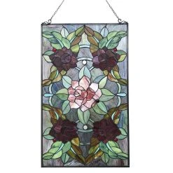 Discount ❤️ Gracewood Hollow Brugge Glass Window Panel/Suncatcher With Floral Embellishments ???? 8 Discount ❤️ Gracewood Hollow Brugge Glass Window Panel/Suncatcher With Floral Embellishments ???? -Gracewood Hollow shop Floral Design Window Panel Suncatcher 45b2bdeb 3a35 45de a418 c2d2cff11c79