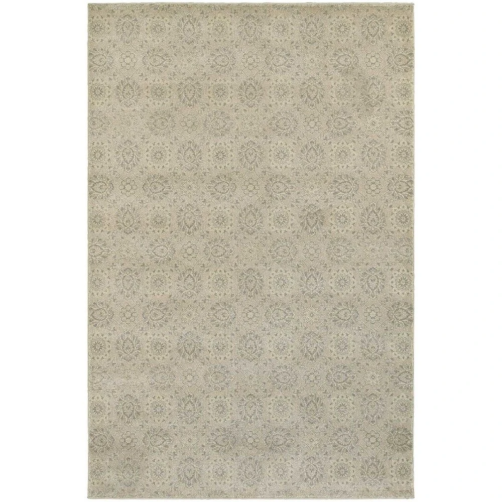 Best Pirce ⌛ Gracewood Hollow Penn Floral Oriental Rug Cream/cream ???? 4 Best Pirce ⌛ Gracewood Hollow Penn Floral Oriental Rug Cream/cream ???? - Image 2