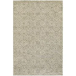 Best Pirce ⌛ Gracewood Hollow Penn Floral Oriental Rug Cream/cream ????
