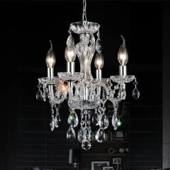 Hot Sale ???? Gracewood Hollow Akwo 4-light Mini Pendant With Chrome Finish ????