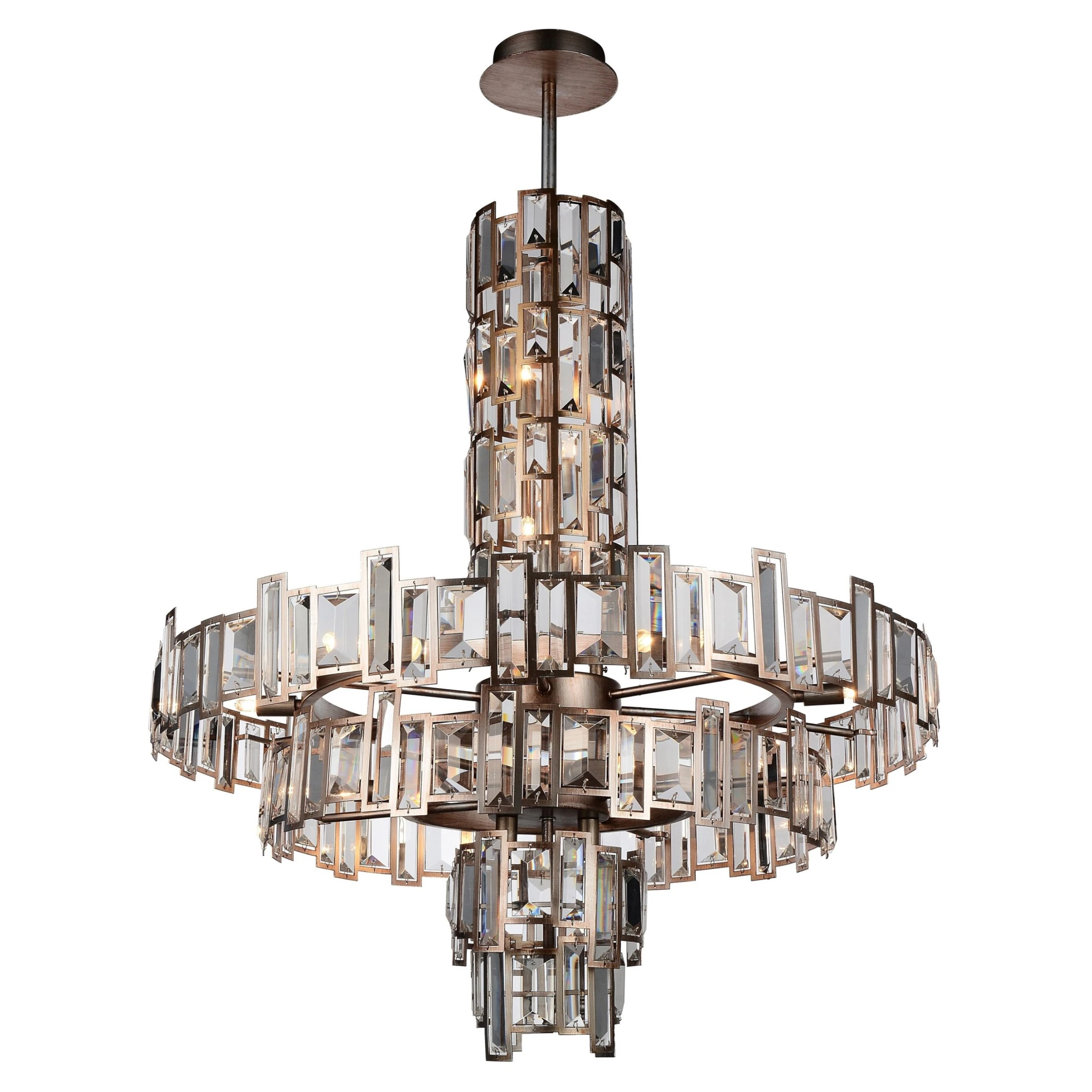 Buy ???? Gracewood Hollow Amang 18-light Champagne/ Crystal Chandelier ???? 3 Buy ???? Gracewood Hollow Amang 18-light Champagne/ Crystal Chandelier ????