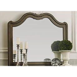 Best deal ???? Gracewood Hollow Chimsoro Scalloped Shaped Mirror - Cherry ????