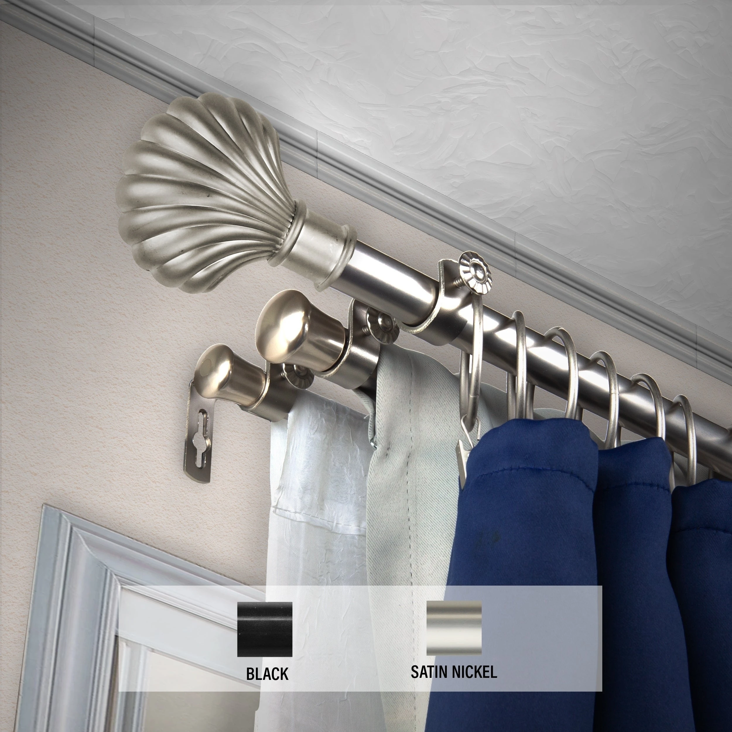 Deals ???? Gracewood Hollow Apostol 13/16th-inch Triple Curtain Rod Satin Nickel ???? 3 Deals ???? Gracewood Hollow Apostol 13/16th-inch Triple Curtain Rod Satin Nickel ????