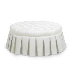New ???? Gracewood Hollow Baruti Tufted Cocktail Ottoman With Pleated ???? Skirt Antique White ???? 19 New ???? Gracewood Hollow Baruti Tufted Cocktail Ottoman With Pleated ???? Skirt Antique White ???? -Gracewood Hollow shop Gracewood Hollow Baruti Tufted Cocktail Ottoman with Pleated Skirt 20289302 493c 4532 b3da a6d204b4c361