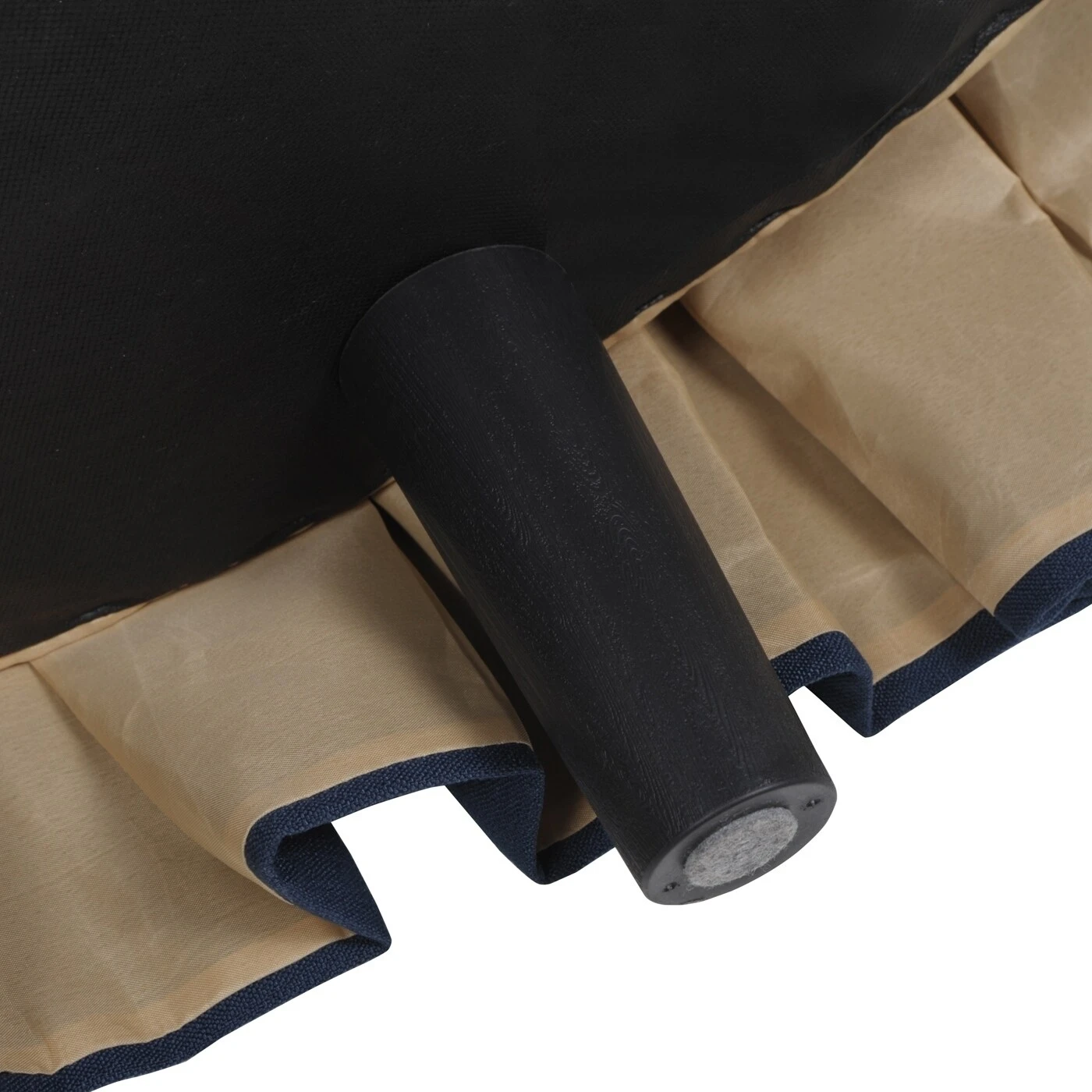 New ???? Gracewood Hollow Baruti Tufted Cocktail Ottoman With Pleated ???? Skirt Antique White ???? 17 New ???? Gracewood Hollow Baruti Tufted Cocktail Ottoman With Pleated ???? Skirt Antique White ???? - Image 15