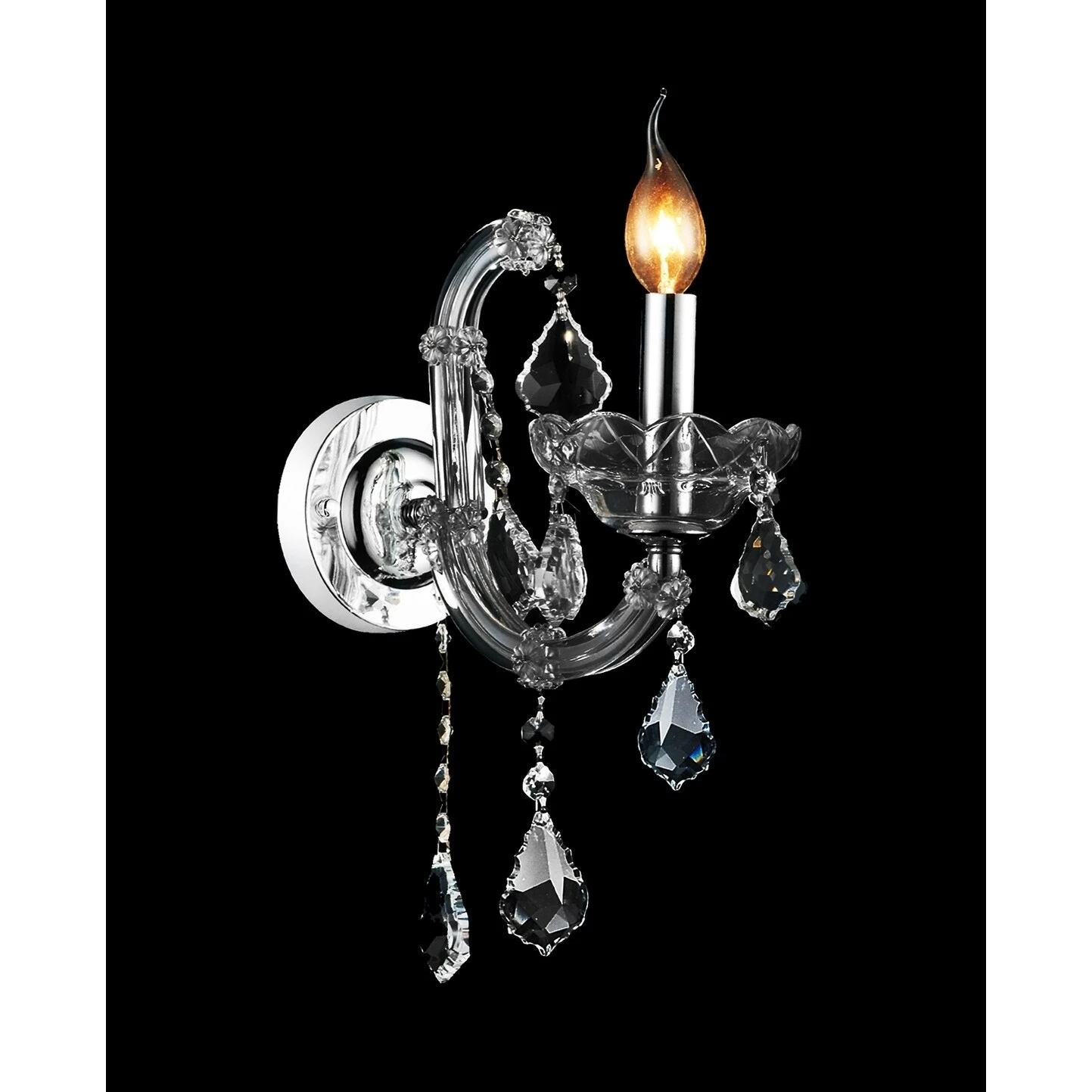 Promo ???? Gracewood Hollow Bazie 1-light Wall Sconce With Chrome Finish ???? 3 Promo ???? Gracewood Hollow Bazie 1-light Wall Sconce With Chrome Finish ????