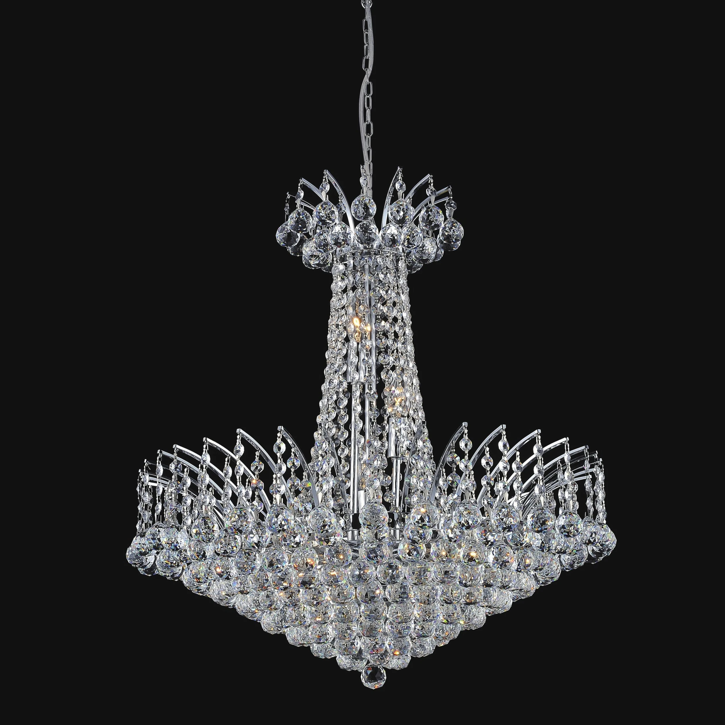Brand new ???? Gracewood Hollow Belinga 22-light Crystal Chandelier With Chrome Finish ???? 3 Brand new ???? Gracewood Hollow Belinga 22-light Crystal Chandelier With Chrome Finish ????