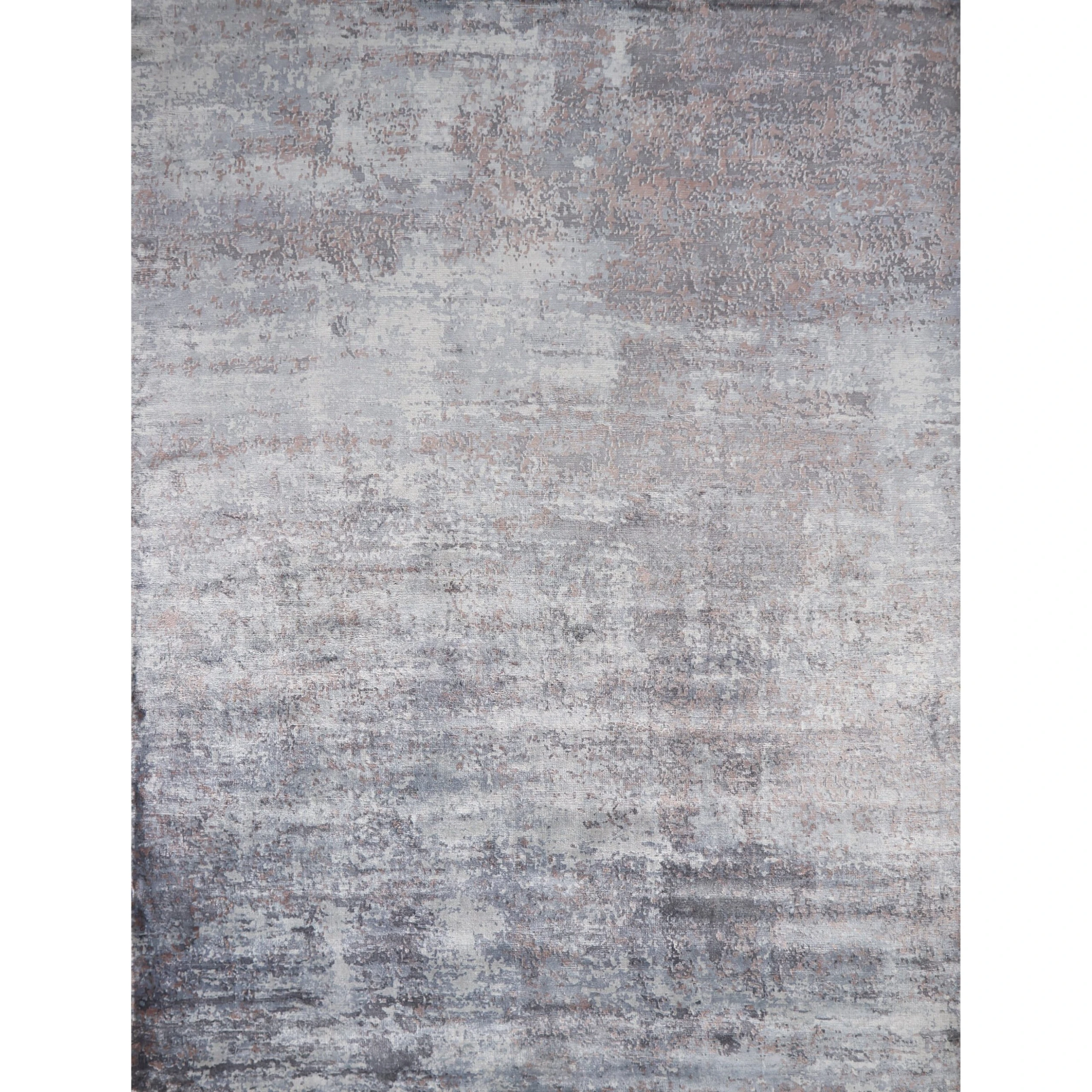 Hot Sale ⌛ Gracewood Hollow Belvore Ombre Silver Handmade Rug ???? 4 Hot Sale ⌛ Gracewood Hollow Belvore Ombre Silver Handmade Rug ???? - Image 2