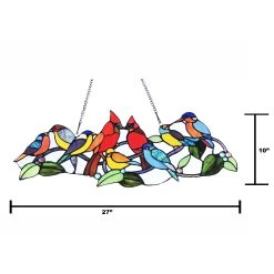 Deals ⌛ Gracewood Hollow Berssen Glass Window Panel/Suncatcher With Cute Birds ???? 9 Deals ⌛ Gracewood Hollow Berssen Glass Window Panel/Suncatcher With Cute Birds ???? -Gracewood Hollow shop Gracewood Hollow Berssen Glass Window Panel Suncatcher with Cute Birds 409ea7e9 ee29 44f2 891e fb4bf36a83f3