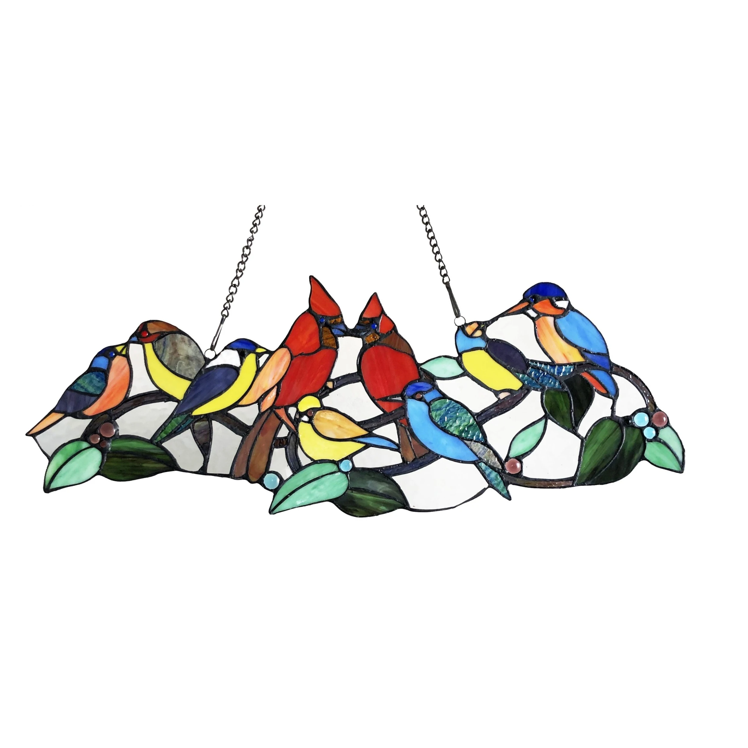 Deals ⌛ Gracewood Hollow Berssen Glass Window Panel/Suncatcher With Cute Birds ???? 5 Deals ⌛ Gracewood Hollow Berssen Glass Window Panel/Suncatcher With Cute Birds ???? - Image 3