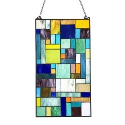 Best deal ???? Gracewood Hollow Bulosan Glass Window Panel/Suncatcher With Geometric Accents ⭐ -Gracewood Hollow shop Gracewood Hollow Bulosan Glass Window Panel Suncatcher with Geometric Accents 760fe94e 8491 4a24 8da7 3ffa3bee5120