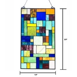 Best deal ???? Gracewood Hollow Bulosan Glass Window Panel/Suncatcher With Geometric Accents ⭐ -Gracewood Hollow shop Gracewood Hollow Bulosan Glass Window Panel Suncatcher with Geometric Accents eb4e8dc2 4426 4220 b4c6 4ee1f696f570