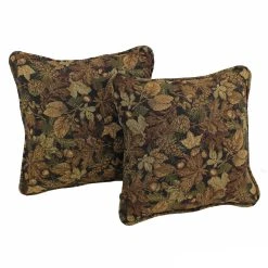 Budget ???? Gracewood Hollow Chaat Floral Corded Tapestry Pillows (Set Of 2) Japanese Garden ???? 13 Budget ???? Gracewood Hollow Chaat Floral Corded Tapestry Pillows (Set Of 2) Japanese Garden ???? -Gracewood Hollow shop Gracewood Hollow Chaat Floral Corded Tapestry Pillows 28Set of 229 4